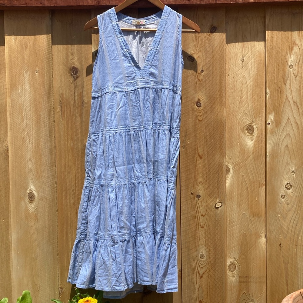 Lemlem Blue Midi Dress